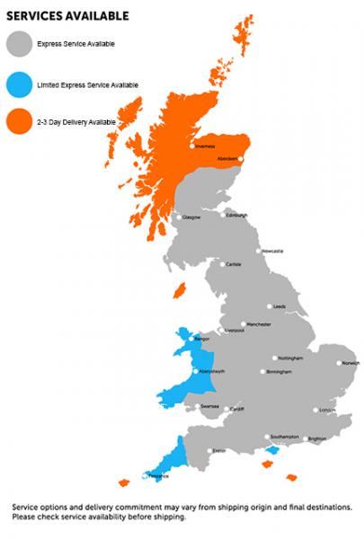 Postage Map